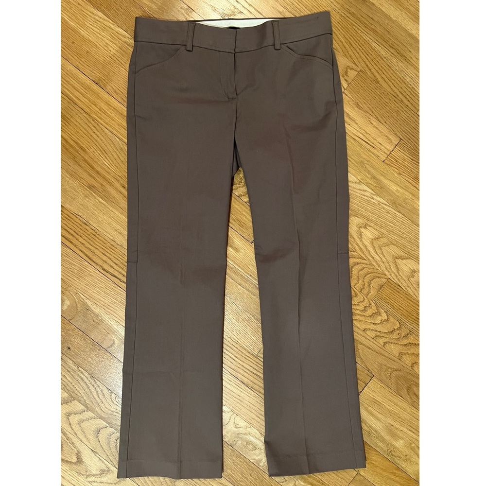 Theory Women’s Ankle Pant Size 4 Dark Khaki/Brown